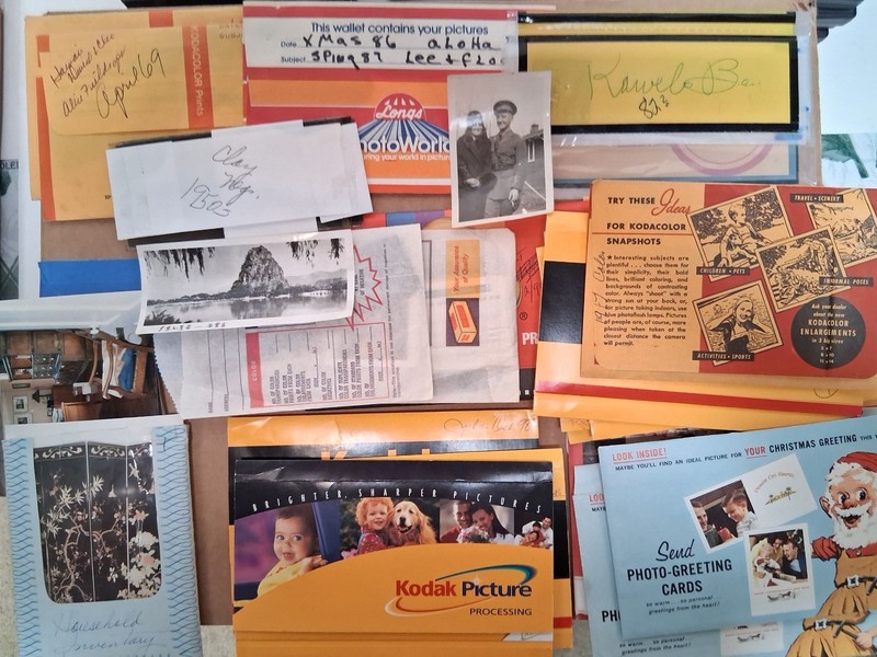 Vtg 50's to 1980s people n places, mixed lot 600-1,000 film photograph negatives