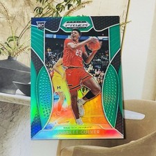 Panini 2019 Prizm Draft Picks Jarrett Culver Green Prizm Rookie #7 Texas Tech