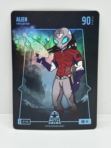 2025 Bo Jackson Battle Arena Alpha Update - Alien #BF-236 Ice Battlefoil