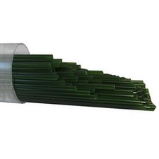 Oceanside Stringers Approx.1/25"DIA.x17"L. Dark Green Opal 5OZ. Tube 96 COE