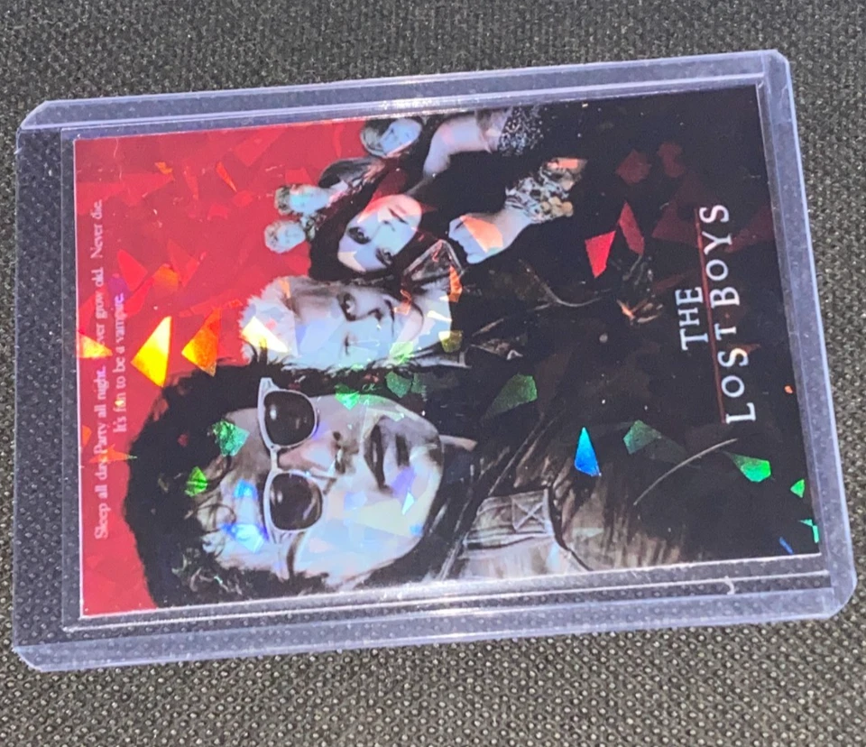The Lost Boys Custom Mini Poster Refractor Holofoil Card in Toploader - Vampire - Image 3 of 4