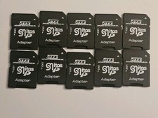 LOT OF 10 Micro SD Card Adapters Mitas