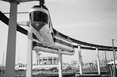 AMF Monorail auf der New Yorker Weltausstellung 1964 8 x 10 Foto