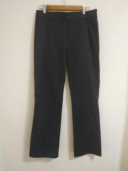 Women Marc Cain Trousers Black Cotton 40 / L / 48
