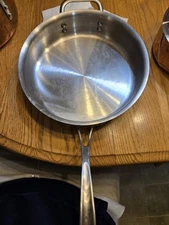 Calphalon Tri-Clad Copper Stainless 3 quart Sauté Pan With Steel Lid
