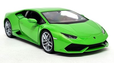Nex 1/24 Lamborghini Huracan Coupe Supercar grün Diecast Scale Modellauto