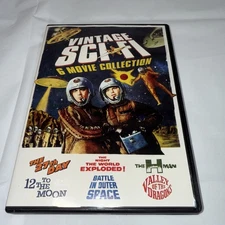 VINTAGE SCI-FI 6-MOVIE COLLECTION (DVD, SCI-FI Columbia) Gene Berry Mill Creek