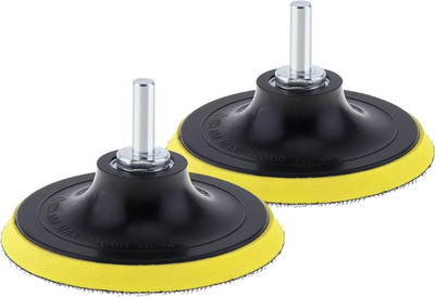 2Pcs 5 Inch Hook and Loop Backing Pad Sanding Holder Polishing Backer Plate with