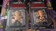 Micro Brawlers  Zack Ryder  &  Brian Hawkins  pro wrestling crate  MWFP