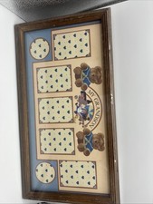 Vintage 90s Oak Frame My Grandson Teddy Bear Themed Photo Collage Frame 9  X 17