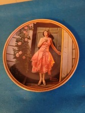 Woman In Doorway Norman Rockwell Seventh Issue Collector Plates(Bin A4)