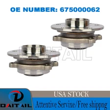 2014-20 Pair Front Wheel Hub Bearings Fit Maserati Ghibli Quattroporte 2WD 3.0L
