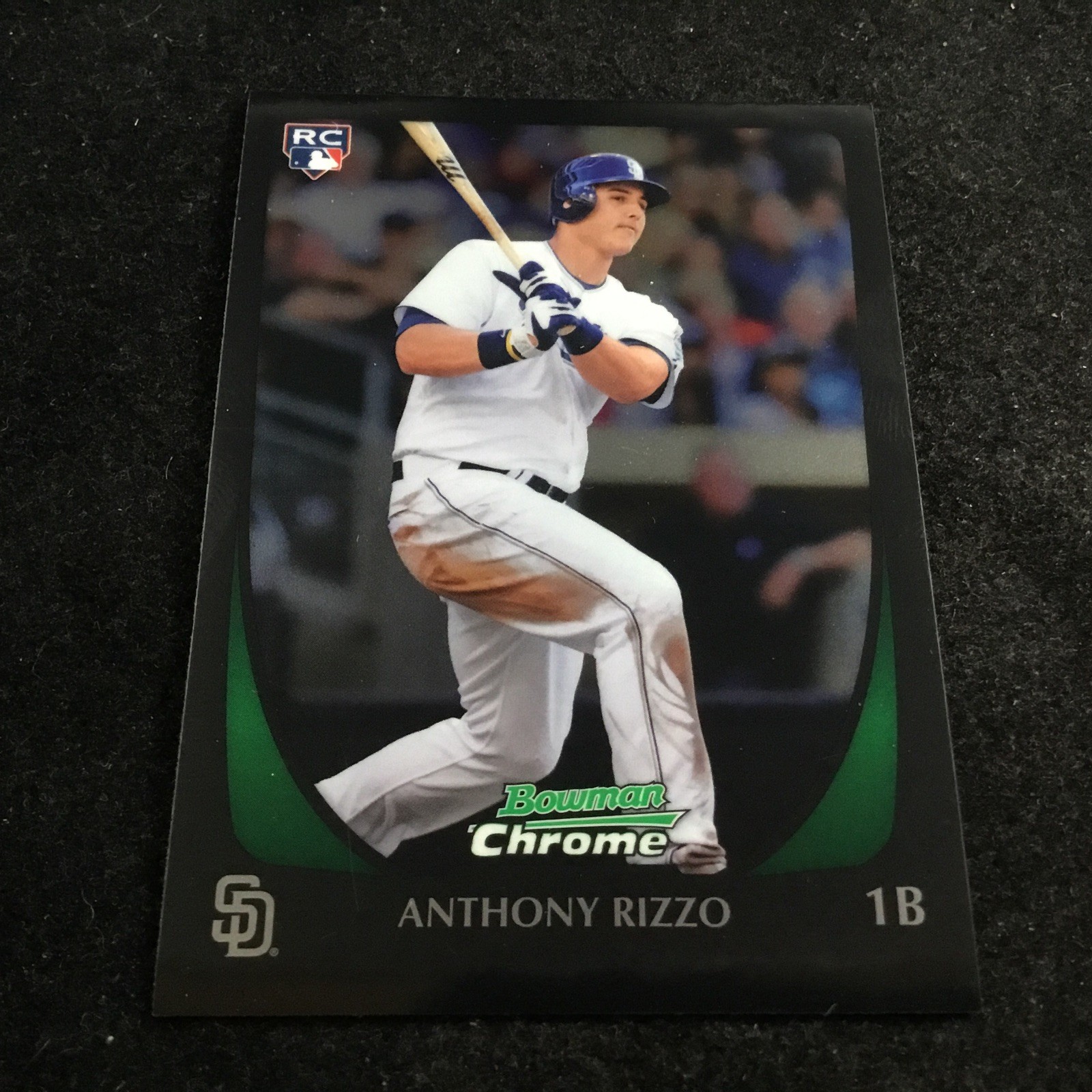 2011 Bowman Draft Chrome #70 Anthony Rizzo RC San Diego Padres Chicago Cubs