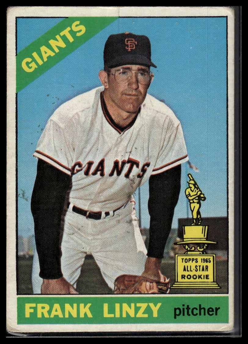 1966 Topps #78 Frank Linzy