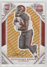 2015 Panini Crown Royale Rookie Premier Date 13/15 Dominique Brown #114 0f6