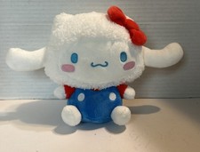 NEW Sanrio Collab Cinnamoroll 6.3 Inch Costume Hello Kitty Plush Round1 B-XX 