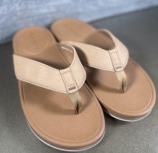 Reef Men's Cushion Bonzer Flip Flops Light Brown CJ4044 12M
