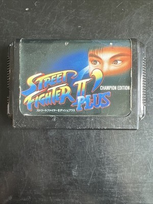 0568　STREET FIGHTER II PLUS　SEGA MEGA DR Street Fighter 2 Plus Champion Edition, Mega Drive Japan