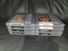 Nintendo NES Game Lot California Games Ivan Stewart Off Road Racing Skate Or Die