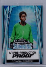 Briana Scurry Leaf Soccer 1/1 Pre Production Proof