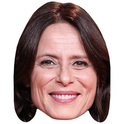 Aitana Sanchez-Gijon (Smile) Big Head. Larger than life mask.