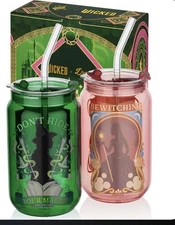 Dragon Glassware x Wicked 16 ozEnchanted Drinking Glasses Set of 2
