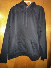 Champion Heritage Fleece Black Pullover Hoodie Women  S XL
