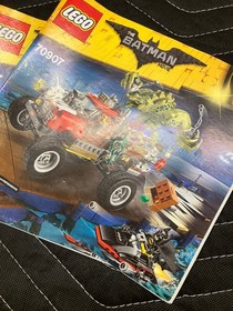 LEGO 70907 Batman Movie: Killer Croc Tail-Gater Instruction Manuals Only