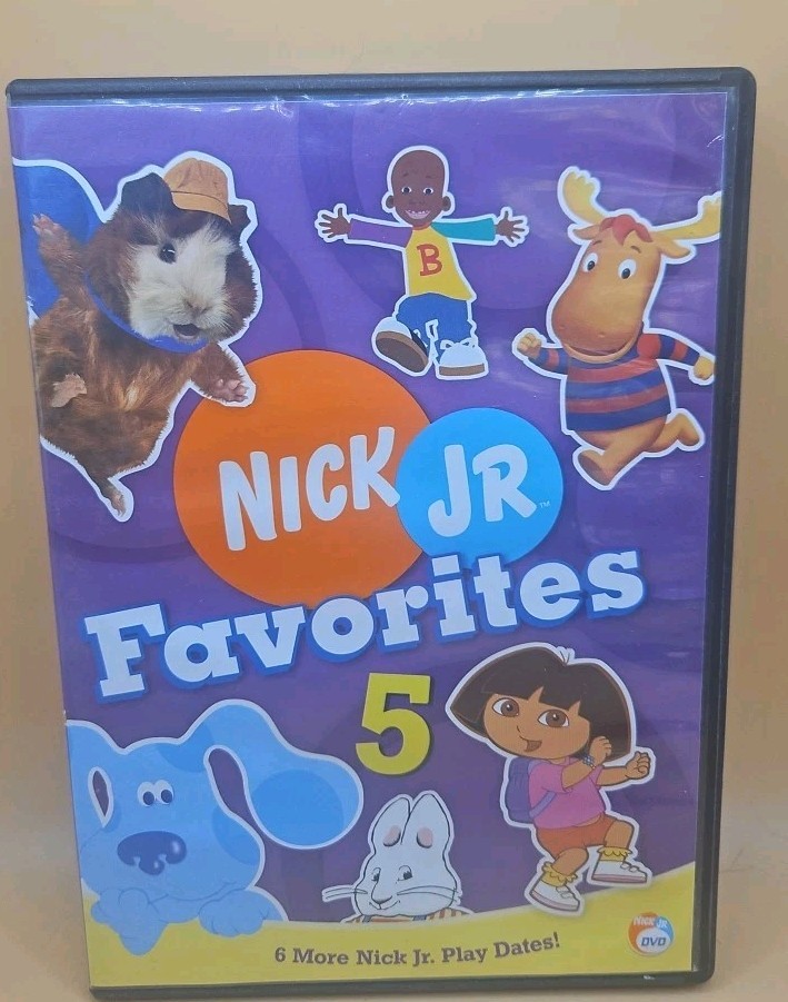 Nick Jr Favorites Vol 5 2007 DVD Dora Little Bill Blues Clues Ruby