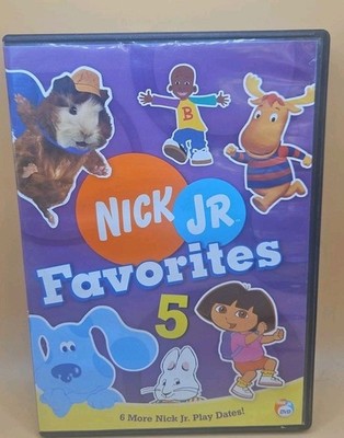 Nick Jr Favorites Vol 5 2007 DVD Dora Little Bill Blues Clues Ruby