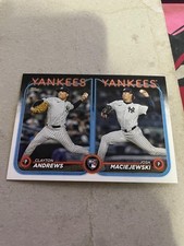 2024 Topps Update Series - Rookie Combos Clayton Andrews, Josh Maciejewski