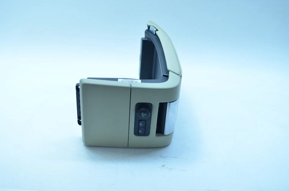 07-11 VOLVO S80 CONSOLA CENTRAL REPOSABRAZOS TAPA CUBIERTA BEIGE OEM Foto 4 de 4