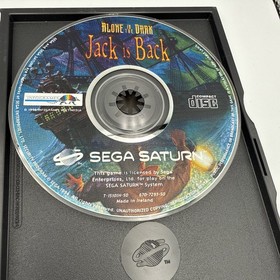 Alone in the Dark Jack is Back Sega Saturn - UK PAL VGC CIB 
