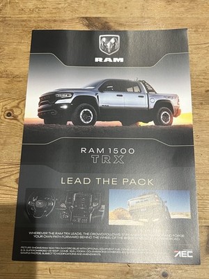 2021 - 2024 RAM 1500 TRX LKW Merkblatt