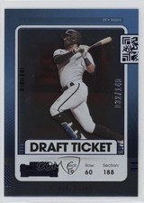 2021 Panini Contenders Draft Ticket Blue 32/149 Miguel Rojas #64 10ou