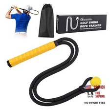 Golf Rope Swing Trainer, Durable Golf Swing Rope Training Aid with Swing Path