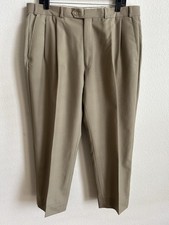 Chaps By Ralph Lauren USA Vintage Pure New Wool Pants Sz 38X26 Colour Beige