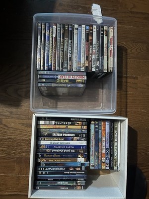 Lot Of 45 Assorted Used DVDs
