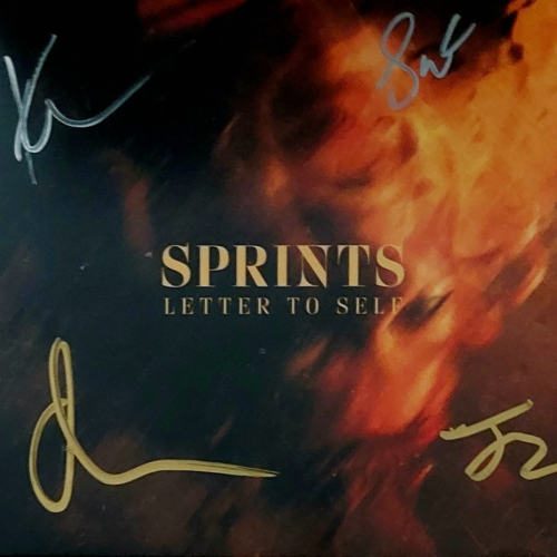 SIGNED Sprints: Letter To Self CD - Limited Edition Bonus Tracks + Signed Sleeve - Foto 1 di 3