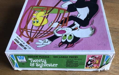 Vintage 1978 Whitman Looney Tunes 100 piece Puzzle Sylvester & Tweety Warner Bro - Picture 10 of 12
