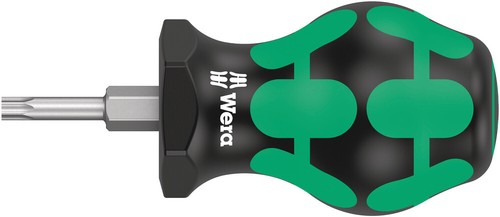 Wera Stubby Screwdrivers Short Slotted, Phillips, Torx, Pozi, SQ - Choose size - Picture 14 of 21