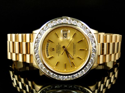 Pre-Owned Mens 36MM Rolex President Day 
