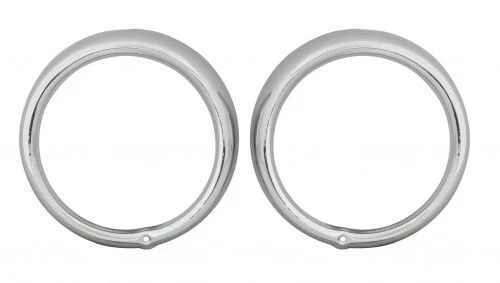 Хромированные ободы фар Empi для VW Bug/Beetle 1968-1979 - Изображение 2 из 2