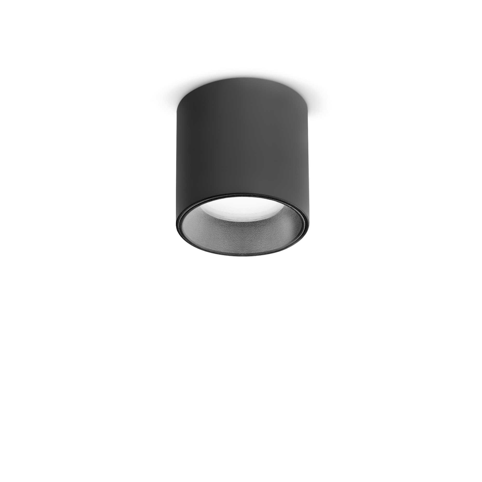 Dot pl 3000k nero lampada da soffitto LED