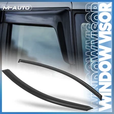 Tape-On Window Visor Sun Guard Vent Wind Deflector for 08-13 Nissan Altima 2-DR
