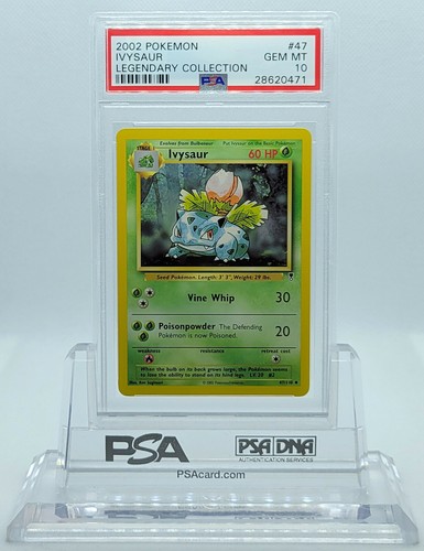 Ivysaur graded PSA 10 for sale on eBay