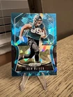 2019 Panini Prizm Football Prizm Blue Ice Josh Oliver #371