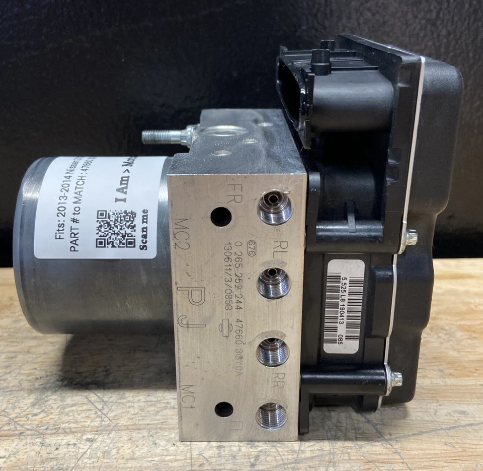 Módulo de bomba de freno ABS reacondicionado 2013-2014 Nissan 370Z | 47660 3GY0A Foto 3 de 4