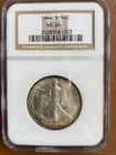 1944-S   WALKING  LIBERTY 50C NGC MS64   ALBUMN  TONING