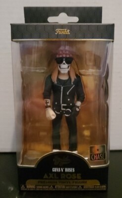 Funko Gold *CHASE* GUNS N' ROSES AXL ROSE w/ Skull Face 5'' Premium Vinyl Figure